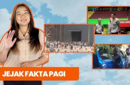 Jejak Fakta Pagi: Polisi Tetapkan 17 Tersangka Rusuh di PT. GNI hingga Stadion BJ Habibie Tak Layak 