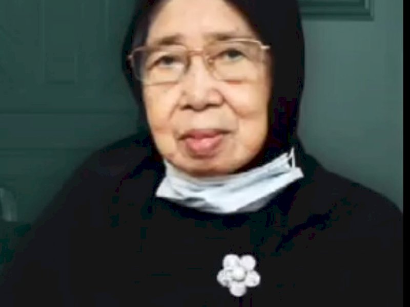 Prof. DR. Hj. Andi Rasdiyanah tutup usia. @Jejakfakta/Ist.