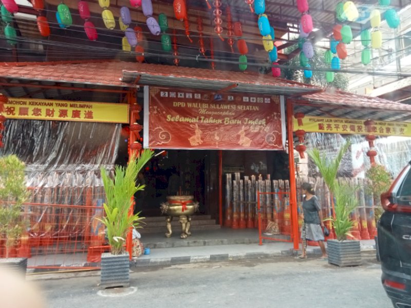 Kelenteng Xian Ma, Jalan Sulawesi, Makassar. (Dok. Jejakfakta.com)