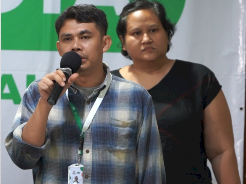 Joni Aswira Putra dan Fira Abdurrahman, Ketua Umum dan Sekertaris Jenderal SIEJ terpilih. @Jejakfakta/Dok. SIEJ