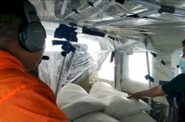 Kurangi Potensi Bencana Hidrometereologi, Pesawat Cessna Dikerahkan Tabur Semai Garam di Langit Sulsel