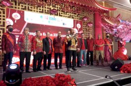 Open House Imlek 2023 di Makassar Penuh Kekeluargaan