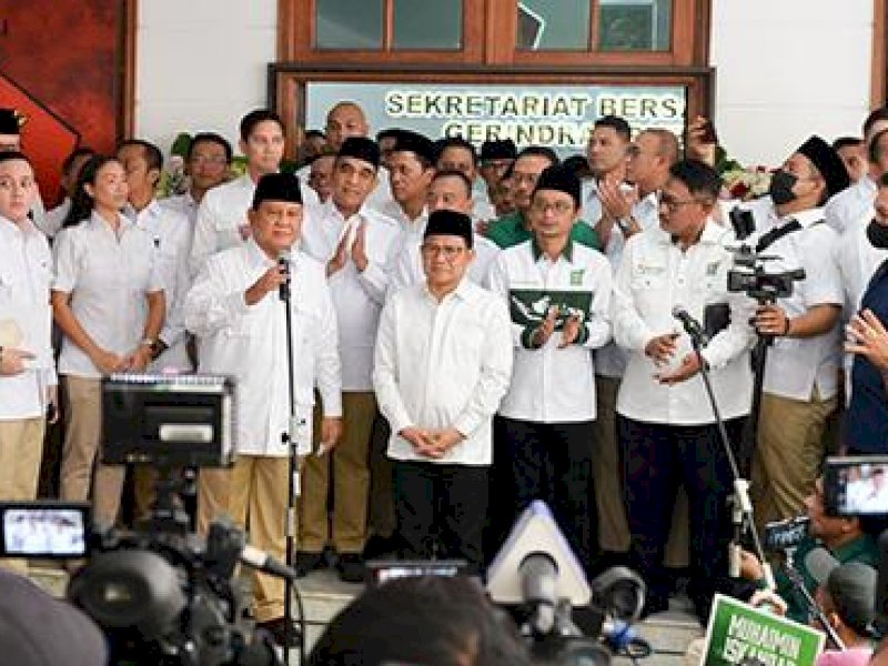 Partai Gerindra dan Partai Kebangkitan Bangsa (PKB), Senin (23/1) meresmikan Sekretariat bersama (Sekber) di Jalan Ki Mangunsarkoro nomor 1, Menteng, Jakarta Pusat. (Dok. Jejekfakta.com/Int)