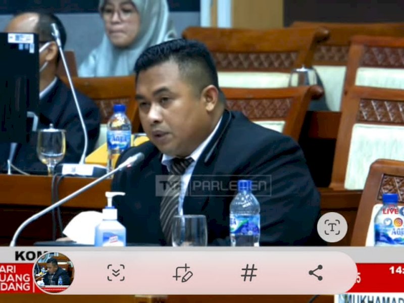 Muhammad Hasrul Hasan lolos 9 calon anggota Komisi Penyiaran Indonesia (KPI) Pusat periode 2022-2025.&nbsp;@Jejakfakta/Dok. Tv Parlemen