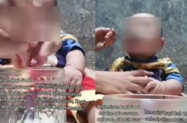 Video Viral Bayi Dicekoki Kopi Susu, Presiden Sindir Kader Posyandu