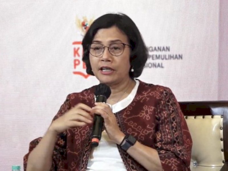 Foto: Sri Mulyani (Tangkapan kayar youtube Perekonomian RI) / CNBC Indonesia
