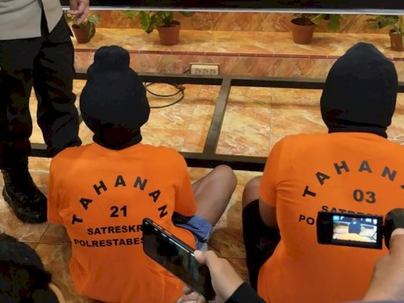 Pelaku penculikan dan pembunuhan bocah 11 tahun di Makassar. @Jejakfakta/Dok Merdeka.com