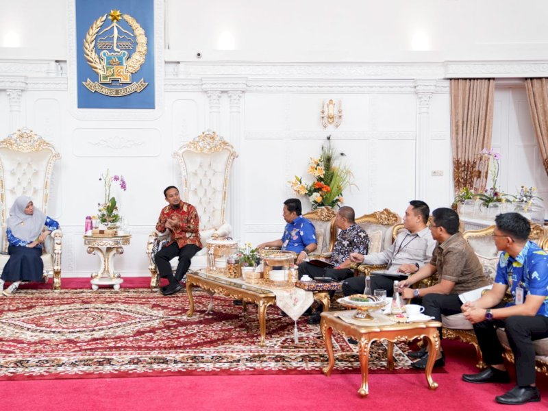 BPPD Sulsel koordinasikan ke Gubernur persiapan East Indonesia Tourism and Investment Summit 2023. @Jejakfakta/Dok. Humas Pemprov Sulsel
