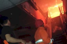 Pasar Rujukan Harga Bahan Pokok Terbakar, 24 Los Pedagang Ludes