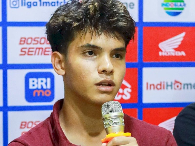 Viktor Dethan salah satu pemain muda PSM Makassar yang berhasil mengemas dua asis saat mengalahkan Barito Putera pada pekan-23 BRI Liga 1. Foto: Dok PSM Makassar 