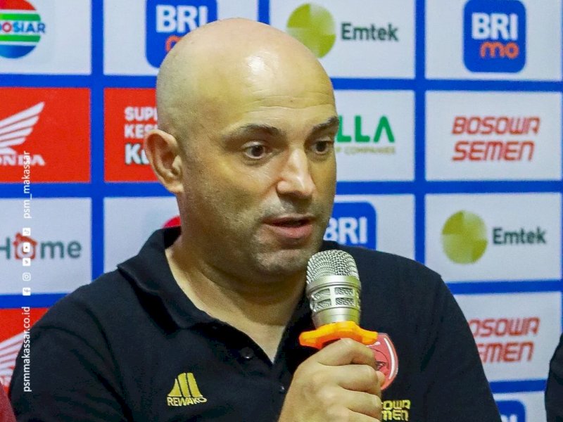 Pelatih PSM Makassar, Bernardo Tavares. (dok. PSM Makassar)