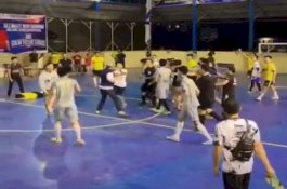 Pemain Berbenturan, Dua Tim Futsal di Sinjai Terlibat Bentrok 