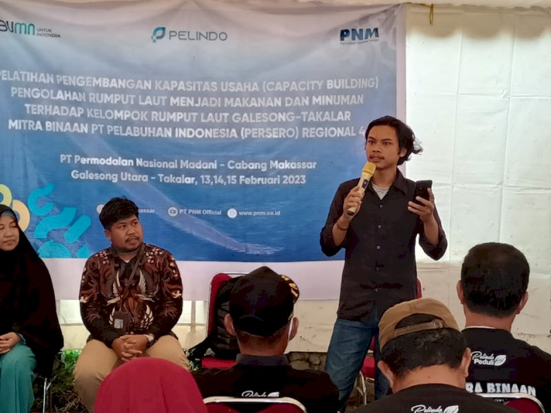 PT Pelabuhan Indonesia (Persero) Regional 4 menggelar capacity building di Desa Batu Batu, Kelurahan Aeng Batu Batu, Kecamatan Galesong Utara, Kabupaten Takalar, Sulawesi Selatan, Rabu (15/2/2023). @Jejakfakta/ist