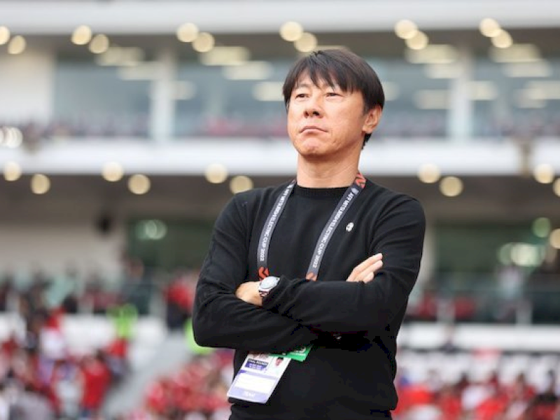 Pelatih Timnas Indonesia, Shin Tae-yong tak senang dengan Kongres Luar Biasa (KLB) PSSI dipercepat. @Jejakfakta/ist