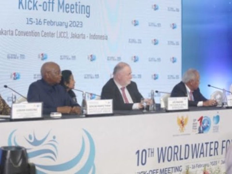Kick-off 10th World Water Forum di JCC, Senayan, Jakarta, (Dok. Jejakfakta.com/Infopublik.id)