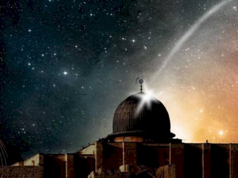 Ilustrasi Isra Miraj. (Dok. Jejakfakta.com/Int)