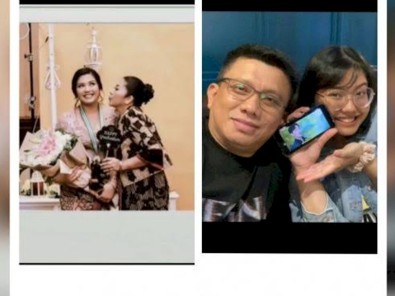 Tangkapan layar dan kolase postingan medsos putri sulung pasangan Ferdy Sambo dan Putri Candrawathi. (Dok. Jejakfakta.com/Int)