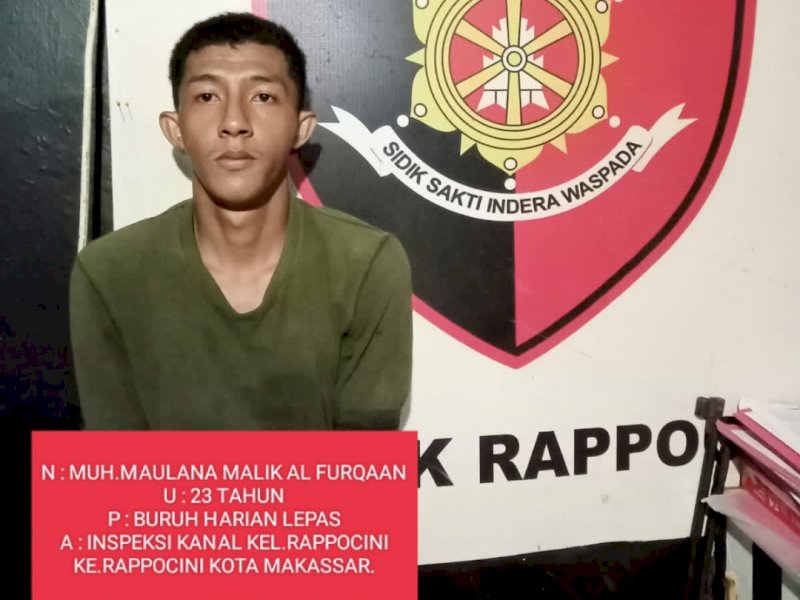 Pelaku pencurian handphone di dasbor motor. @Jejakfakta/Ist