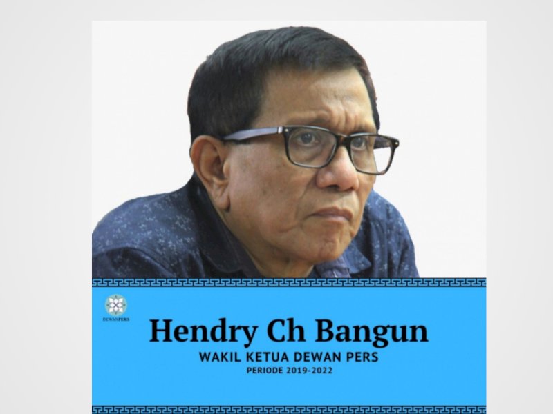 Hendry CH Bangun, Wakil Ketua Dewan Pers Periode 2019-2022 . [Dok. Dewan Pers]