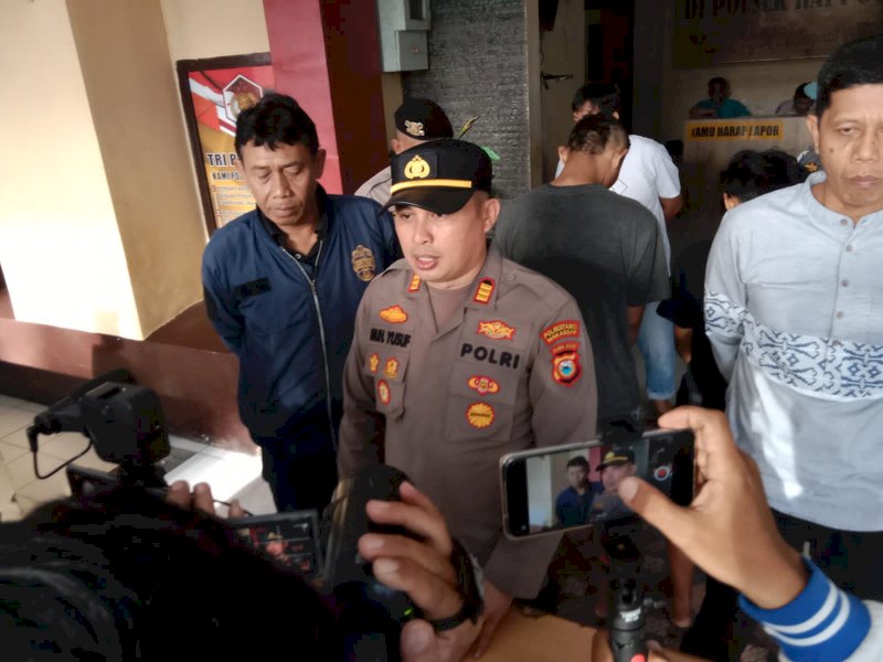 Kapolsek Rappocini, AKP Muhammad Yusuf. @Jejakfakta/Samsir