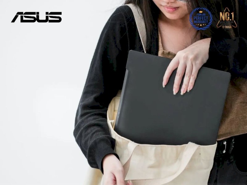 Asus jadi pemimpin pasar notebook di Indonesia. @Jejakfakta/Ist