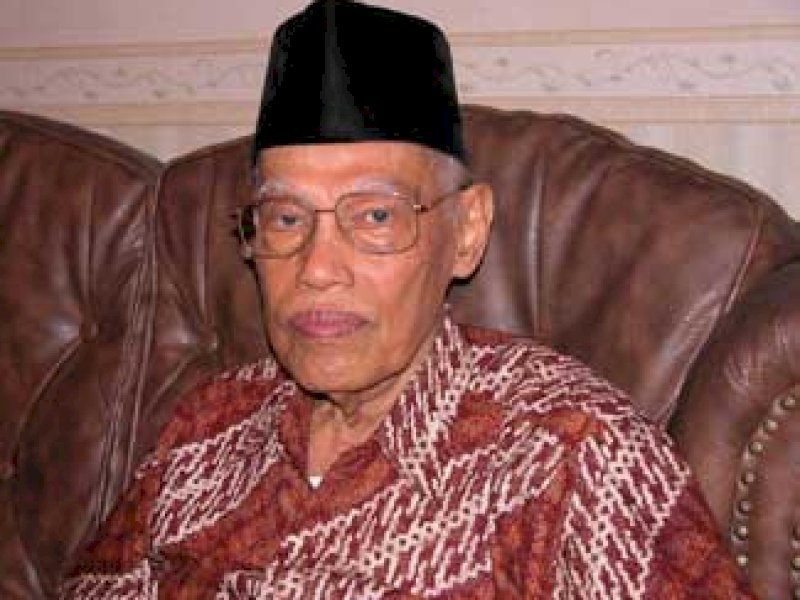 KH Ali Yafie, Ketua Umum Majelis Ulama Indonesia Pusat (Ketum MUI 1998-2000). Dok. Ist