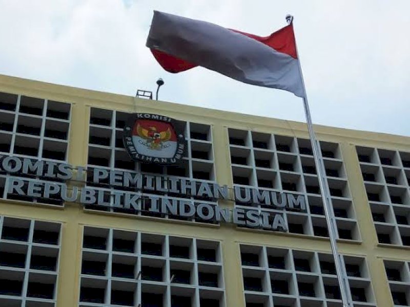 Gedung KPU RI di Jakarta.