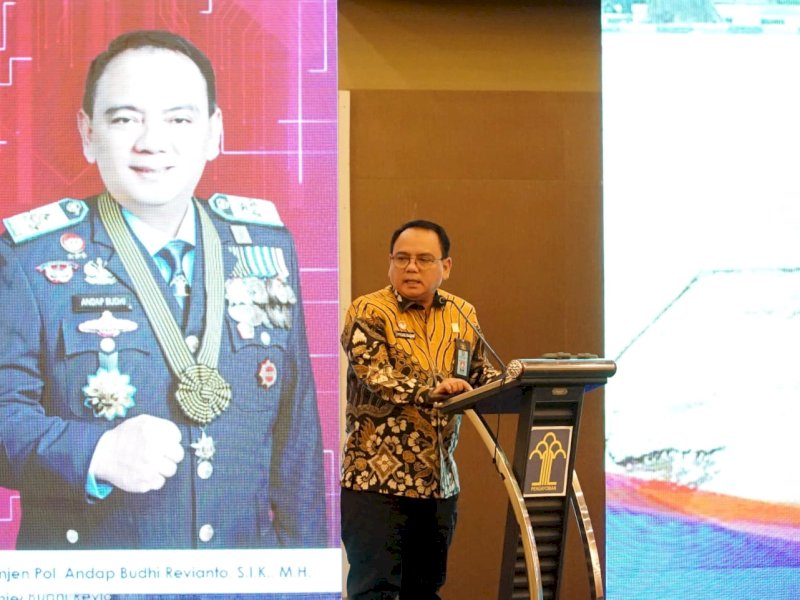 Sekjen Kemenkumham, Komjen Pol. Andap Budhi Revianto. (Dok: Humas Kemenkumham Sulsel)