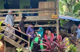 Anggota DPRD Sulsel Selle KS Dalle Melayat ke Rumah Bayi 4 Bulan yang Tewas di Tangan Ayah 