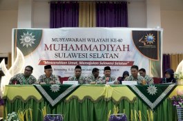 Sah, Musywil Tetapkan 13 Formatur Terpilih PW Muhammadiyah Sulsel 