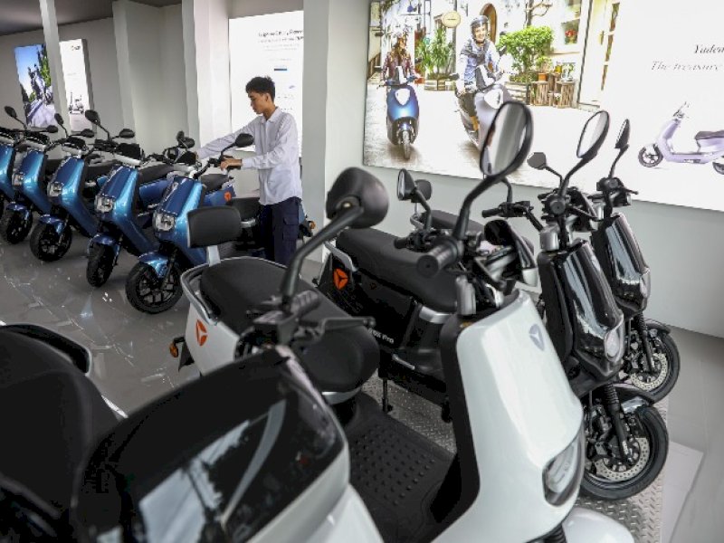 Kendaraan bermotor listrik. Foto: Ist
