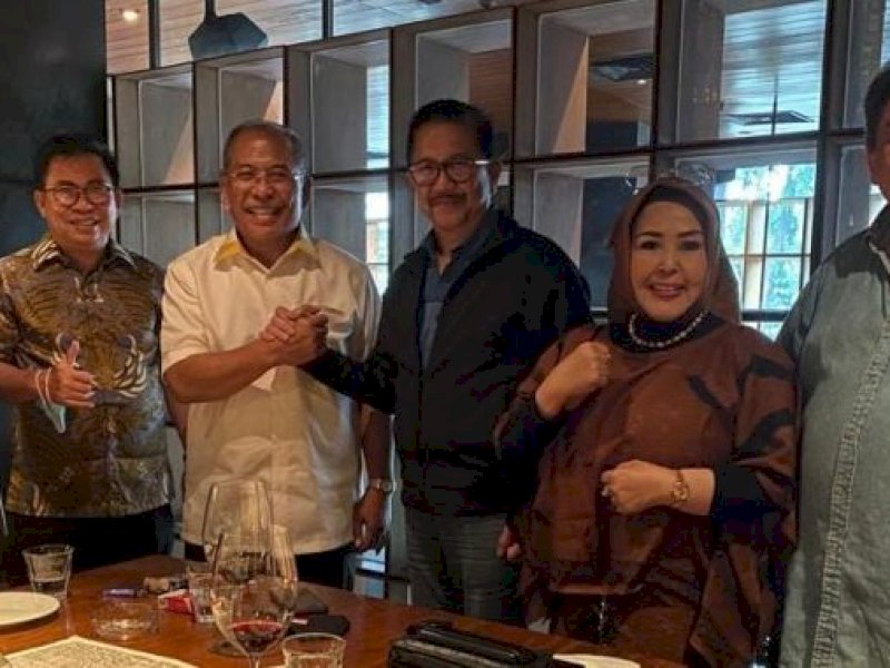 Tony Wenas bersama DPP PAPPRI saat bertemu Ilham Arief Sirajuddin (Aco) di Pacific Place, SCBD Sudirman, Jakarta, Jumat (21/10/2022).