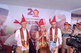 Badan Pemenangan Capres Partai Gerindra di Sulsel Diresmikan, Pertama di Luar Pulau Jawa