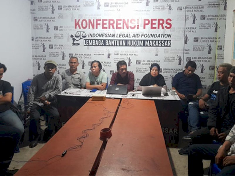 Koalisi Organisasi Masyarakat Sipil (OMS) Sulawesi Selatan Kawal Pemilu 2024. @Jejakfakta/dok OMS Sulsel