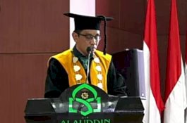 Prof Muammar Bakry Dikukuhkan sebagai Guru Besar Hukum Islam Kontemporer UIN Alauddin 