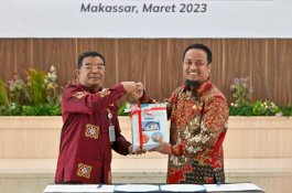 Pemprov Sulsel Serahkan LKPD Unaudited Tahun 2022 ke BPK