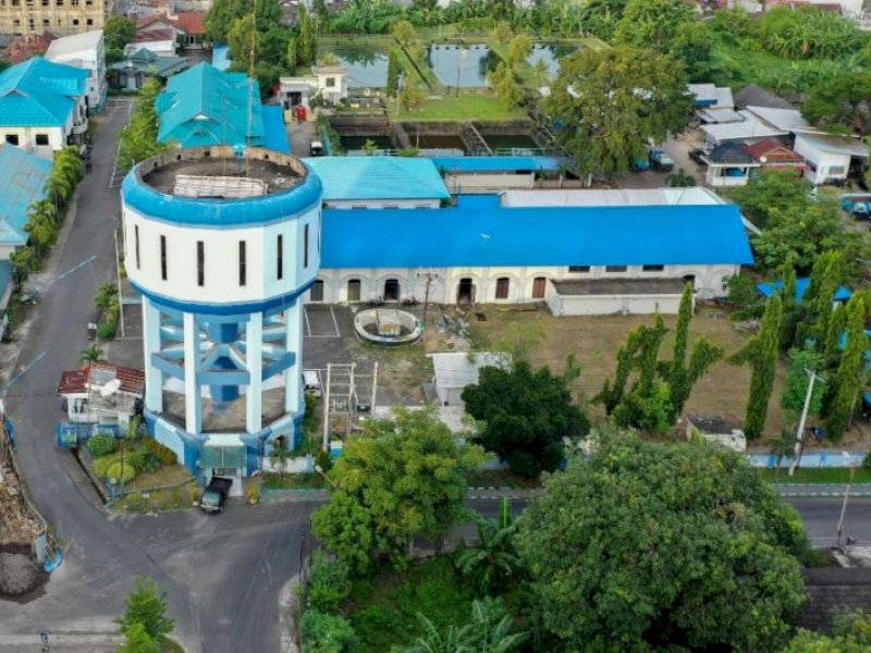 Ilustrasi kantor layanan PDAM Kota Makassar. Antara/HO- PDAM Makassar.