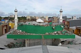 3 Faktor Robohnya Kubah Masjid Ittifaqul Jamaah Makassar