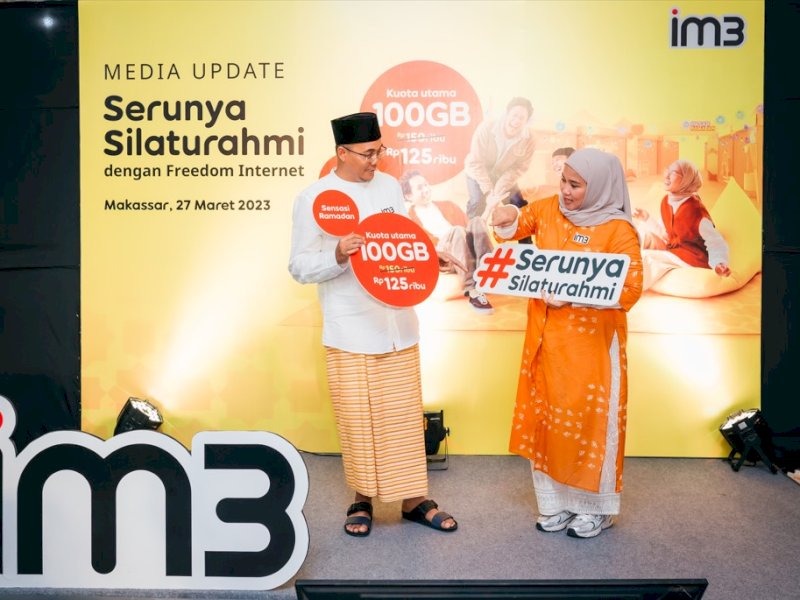 IM3 Ajak Masyarakat Kota Makassar Rayakan Kembali Serunya Silaturahmi di bulan Ramadan dengan Freedom Internet