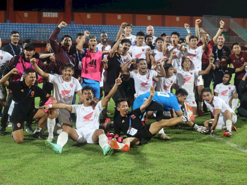 PSM Juara. Managemen PSM Makassar pastikan tidak konvoi di kota Makassar, cukup di Parepare. @Jejakfakta/dok. PSM