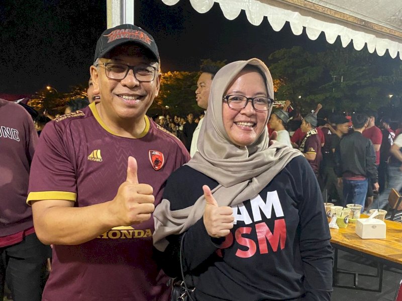 Ilham Arief Sirajuddin (IAS) Ketua Harian PSM 1999-2000. @Jejakfakta/Rahmat Uceng