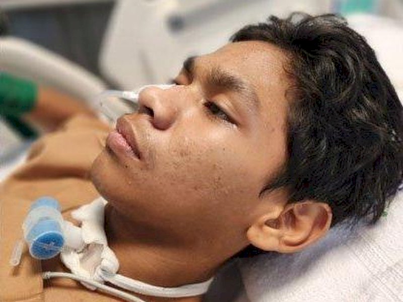 David masih ditangani di ICU Rumas Sakit Mayapada hingga saat ini. 