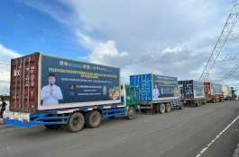 Gubernur Andi Sudirman Lepas Ekspor Produk Andalan dan Halal Senilai Rp 925,35 M ke 19 Negara