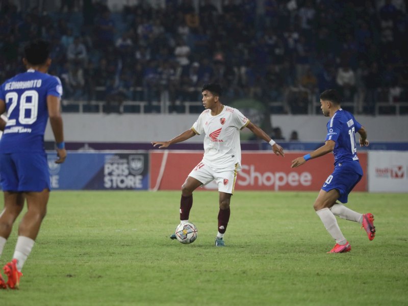 PSM Makassar menurunkan banyak pemain muda saat melawan PSSI Semarang. PSM kalah telak 4-0. @Jejakfakta/dok. PSM Makassar