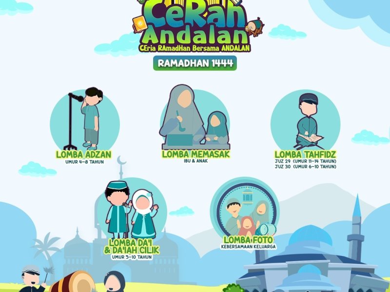 Festival Ramadan yang mengusung tema Ceria Ramadan Bersama Andalan (Cerah Andalan) 