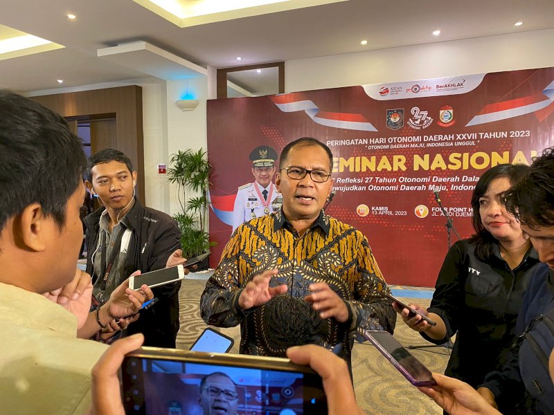 Wali Kota Makassar Moh Ramdhan Pomanto. @Jejakfakta/Atri