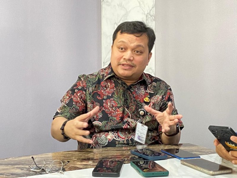 Kepala Dinas Ketahanan Pangan Provinsi Sulawesi Selatan, Kemal Redindo Syahrul Putra. @Jejakfakta/Atri