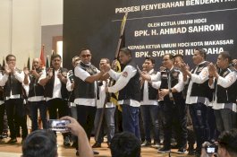 Pelantikan Pengurus HDCI Makassar, Ahmad Sahroni Berpesan Kuatkan Solidaritas dan Jadilah Pengendara yang Humanis