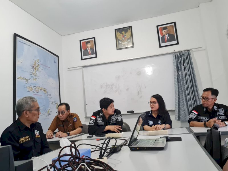 Disnaker Sulsel inspeksi mendadak ke sejumlah perusahaan di Kota Makassar.  @Jejakfakta/dok Pemprov Sulsel
