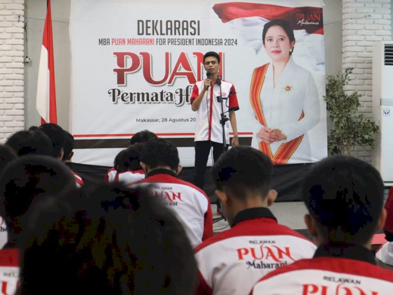 Deklarasi relawan mba Puan Agustus 2022 lalu. @Jejakfakta/Samsir